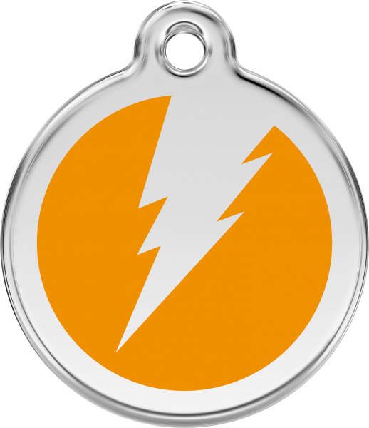 RedDingo Dog tag with enamel flash