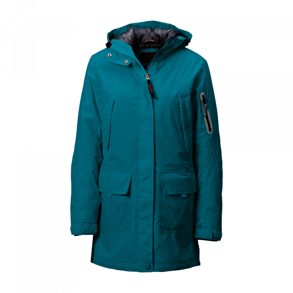 Owney - Albany Women Winter Parka petrol