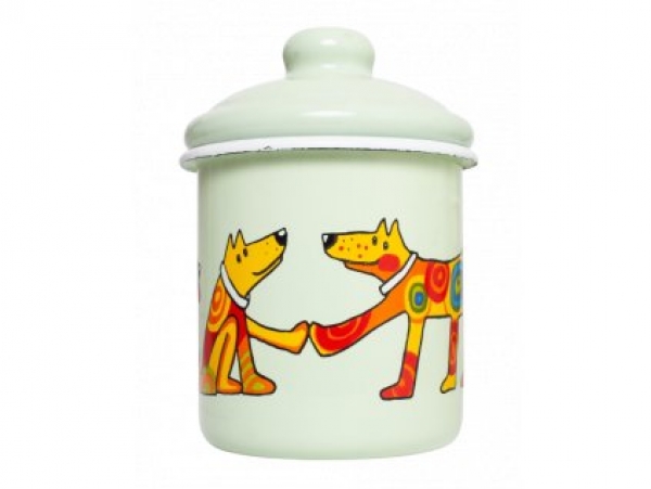 Smaltum Zuckerdose hellgrün