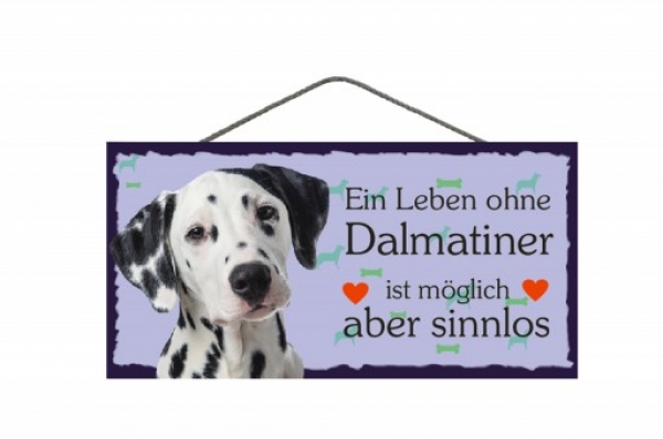 Hundeschild Dalmatiner