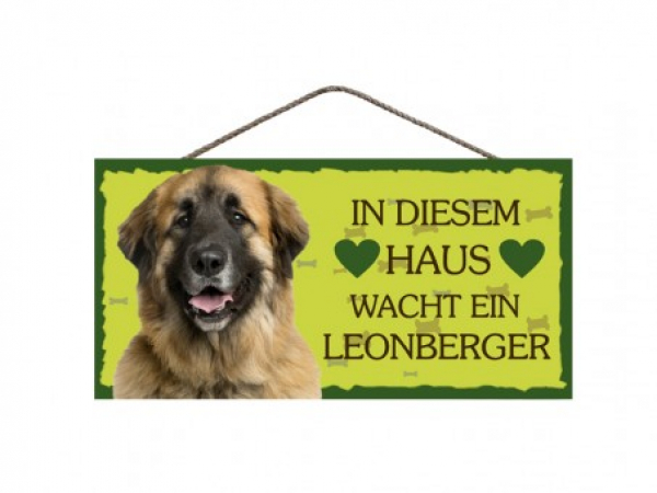 Hundeschild Leonberger