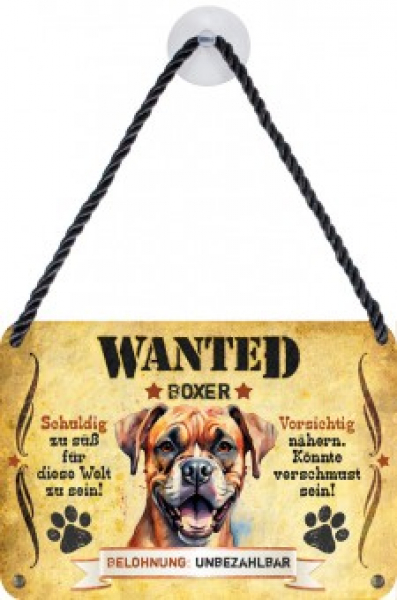 Pet Sign Boxer