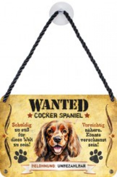 Pet Sign Cocker