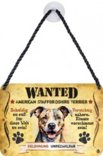 Pet Sign Amstaff Terrier