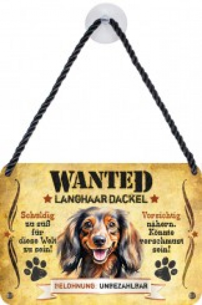 Pet Sign Langhaardackel