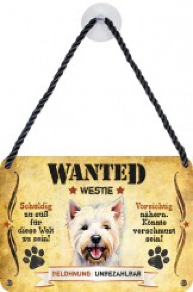 Pet Sign Westie