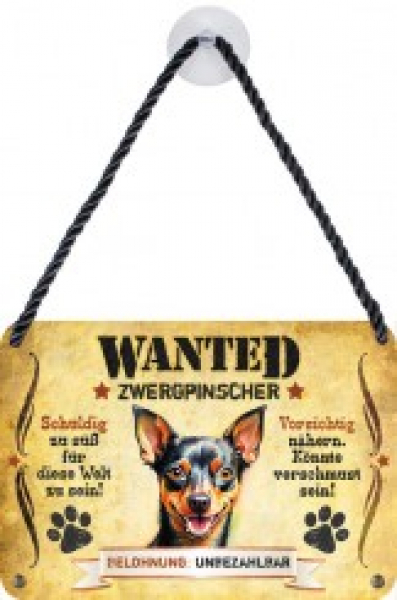 Pet Sign Zwergpinscher