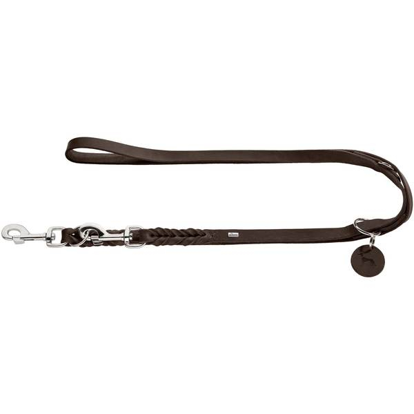 Training leash Solid Education darkbrown