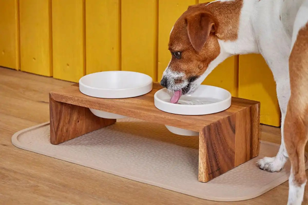 Wolters Gohan Doppelnapf Teak