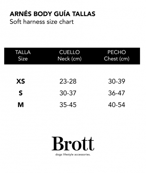 Soft Body Harness Textura Cadi