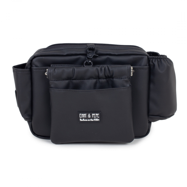 Emmy & Pepe Wau-Pack Kunstleder Hans in Black
