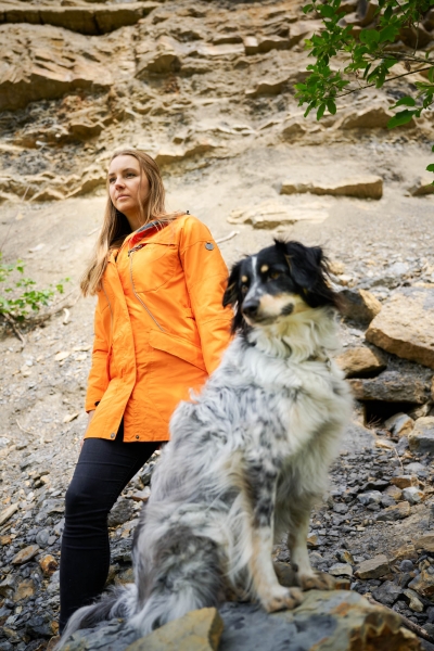 Owney - TUVAQ woman Parka pale orange