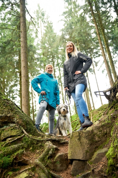 Owney - Albany Women Winter Parka anthracite