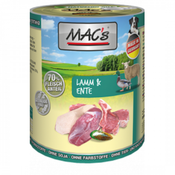 MAC'S DOG Lamb & Duck