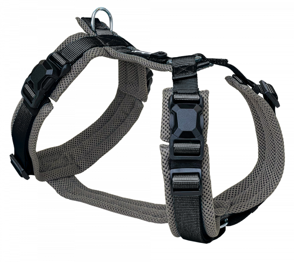 Petlando Magnetech Y - Comfort Geschirr Anthrazit/Schwarz