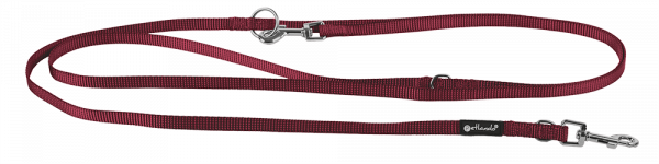 Petlando Basic Comfort verstellbare Führleine bordeaux