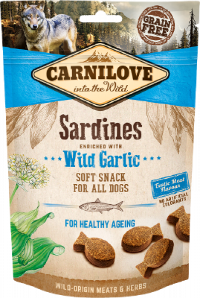 Semi-Moist Sardines enriched with Wild garlic 200g