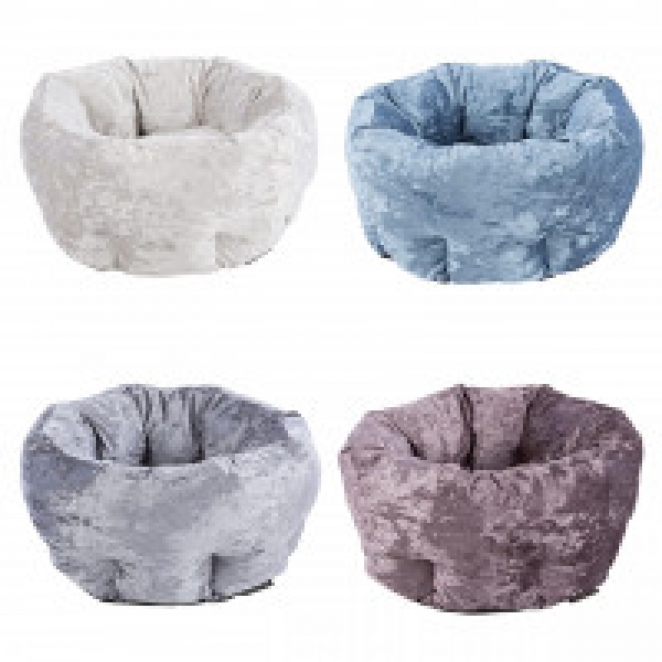 Scruffs Velvet Dogs Bed lilac