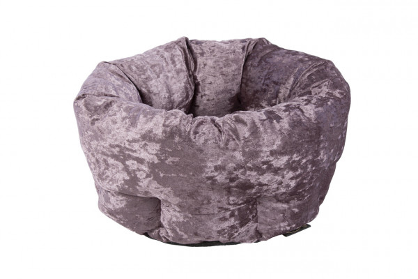 Scruffs Velvet Dogs Bed lilac