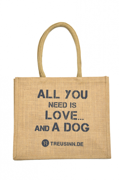 Treusinn Eco Shopper Jute - All you need is love