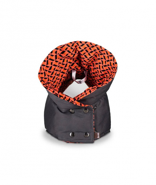 Brottdog dog coat ER grey/orange L