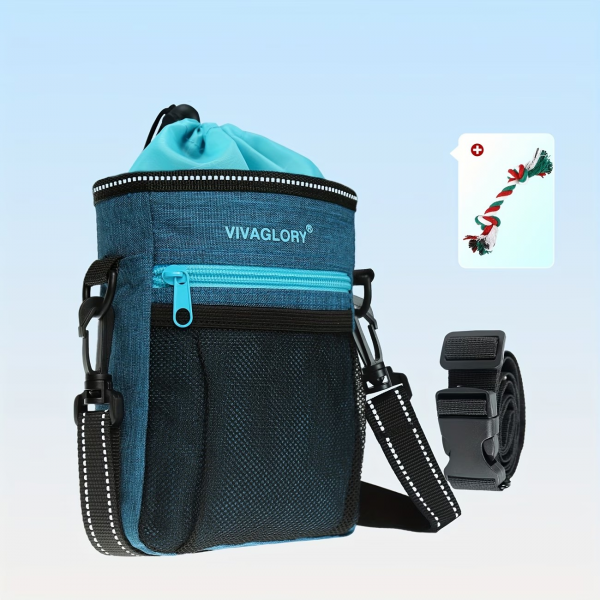 Prinz Poldi Superfood Leckerlitasche  heideblau