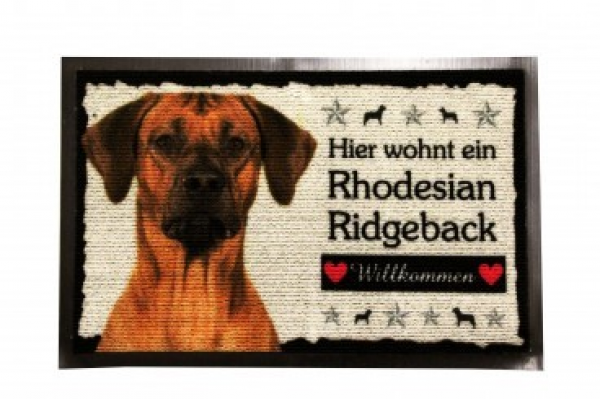 Fussmatte Rhodesian Ridgeback