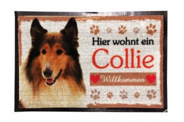 Fussmatte Collie