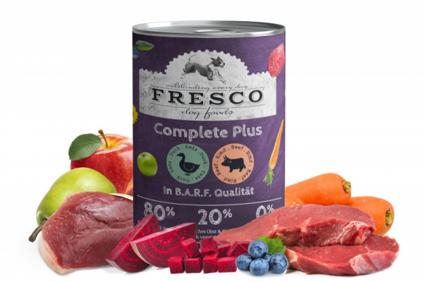 Fresco Complete Plus Ente mit Rind (haltbares B.A.R.F.)