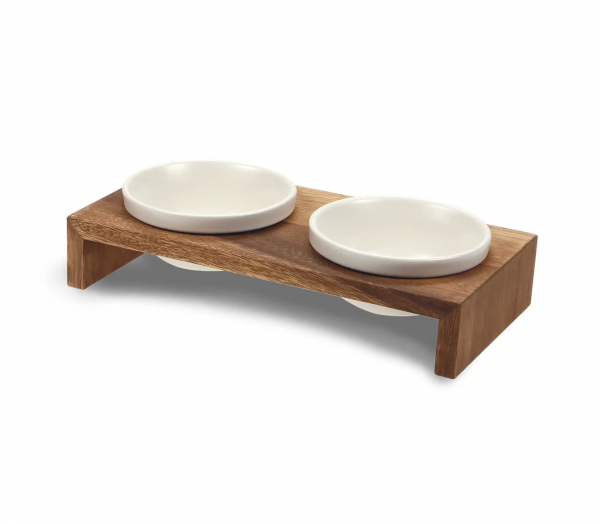 Wolters Gohan Doppelnapf Teak
