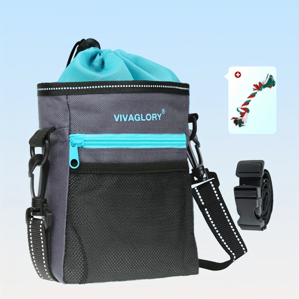 Prinz Poldi Superfood Leckerlitasche  grau