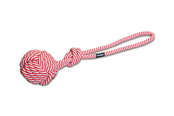 Treusinn Rope Toy Bolly red/white/red