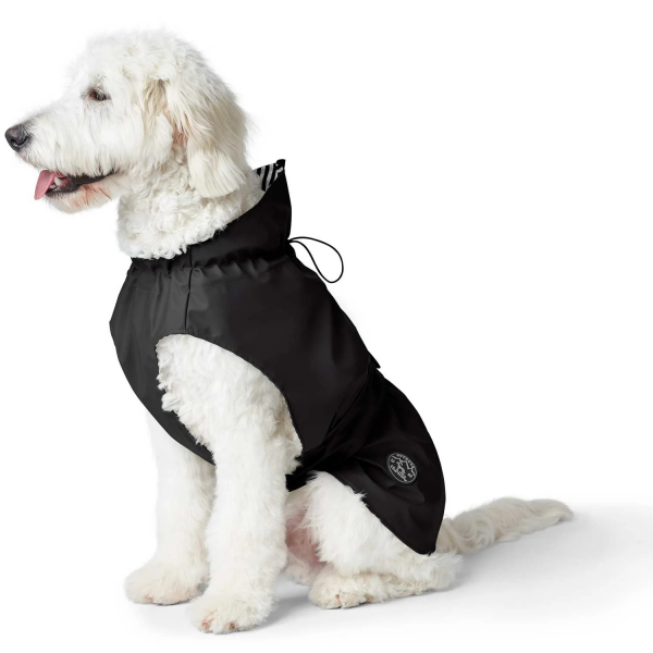 Hunter Hunde-Regenmantel Milford schwarz