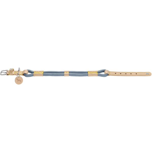 Hunter Halsband Malia taubenblau/natur