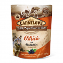 Carnilove Pouch Pate Strauß & Brombeeren 300 g - getreidefrei
