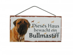 Hundeschild Bullmastiff