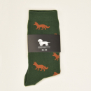 KRAWATTENDACKEL Socks green - Fox brown