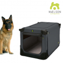 MAELSON faltbare Hundebox Soft Kennel 105 anthrazit