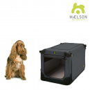 MAELSON faltbare Hundebox Soft Kennel 72 anthrazit