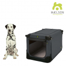 MAELSON faltbare Hundebox Soft Kennel 82 anthrazit