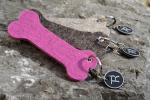 Treusinn Keyring wool felt BONE