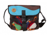 Firedog Dummytasche Profi L braun/babyblau