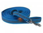 Grip dog leash 20 mm 5 m with handle dark blue