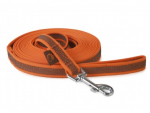 Grip dog leash 20 mm / 5 m with handle orange